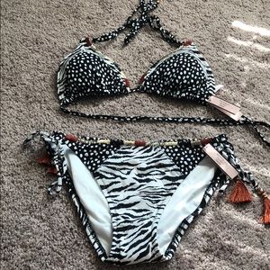 Victoria Secret animal Print String Bikini